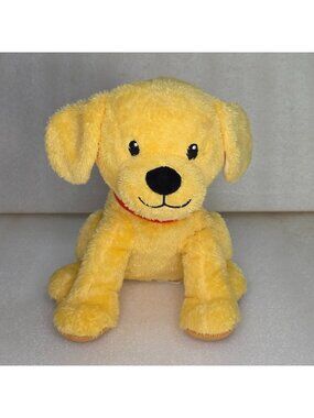 Kohl's Cares Biscuit the Plush Yellow Labrador Puppy Dog w/ Red Collar 10"